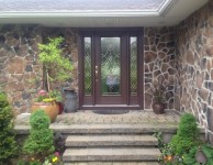 Door - Therma Tru front door dark brown