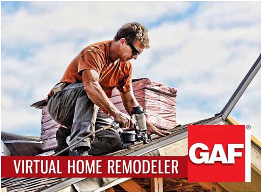 Gaf S Virtual Home Remodeler
