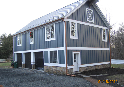 Barn House Guttering