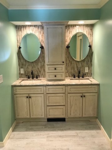 Bathroom Renovation Installed Tile
