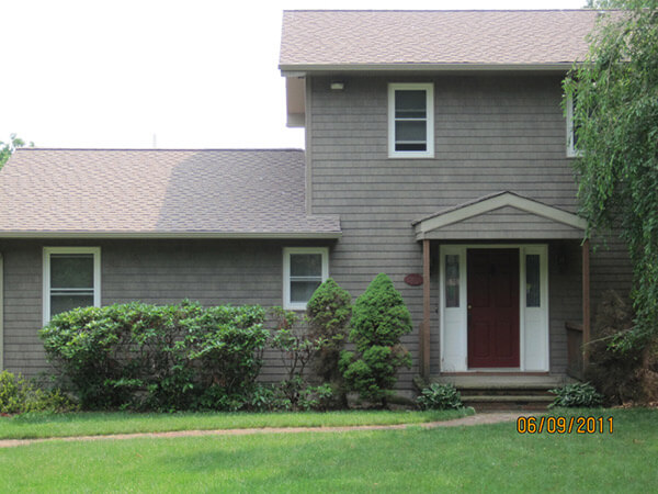 Cedar Shake Siding Installation