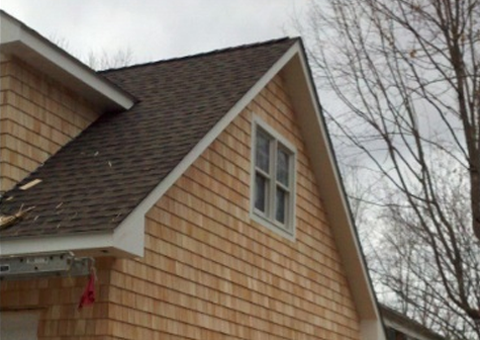 Cedar Shake Siding Replacement