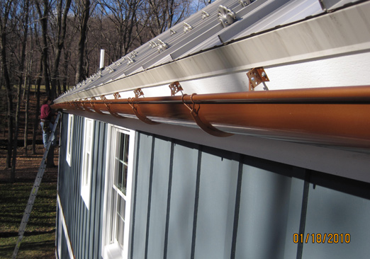 Copper Guttering