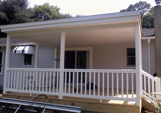 Covered Front Deck