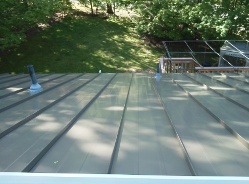 Local Metal Roofing Install