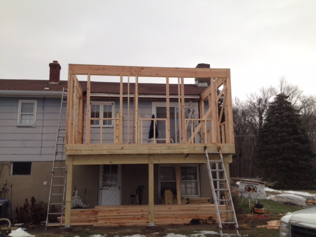 New Deck House Installation