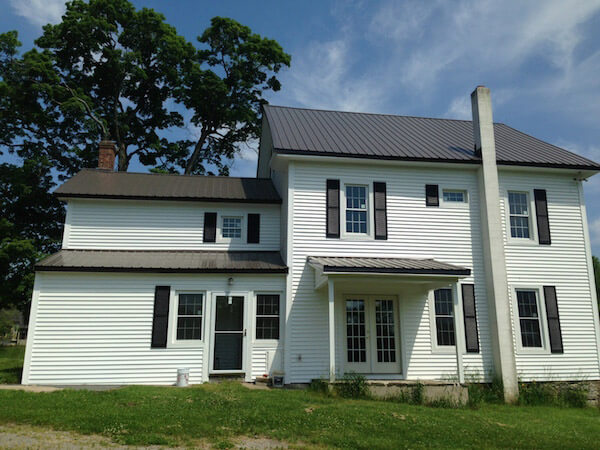 Residential Metal Roof Installation