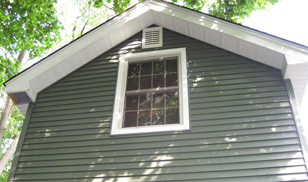 Vented Soffit And Siding