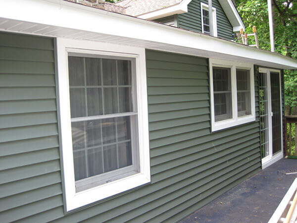 Vinyl Mastic Siding Construction