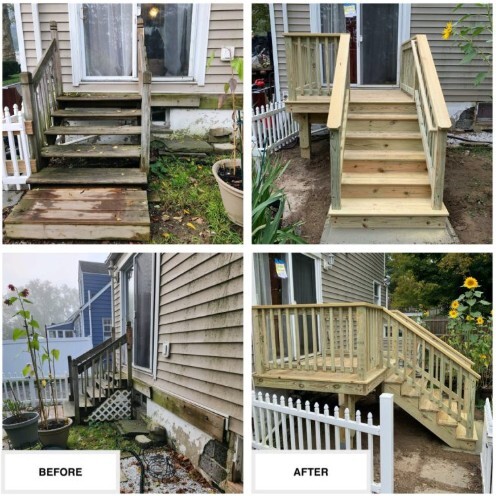 Wood Deck 1